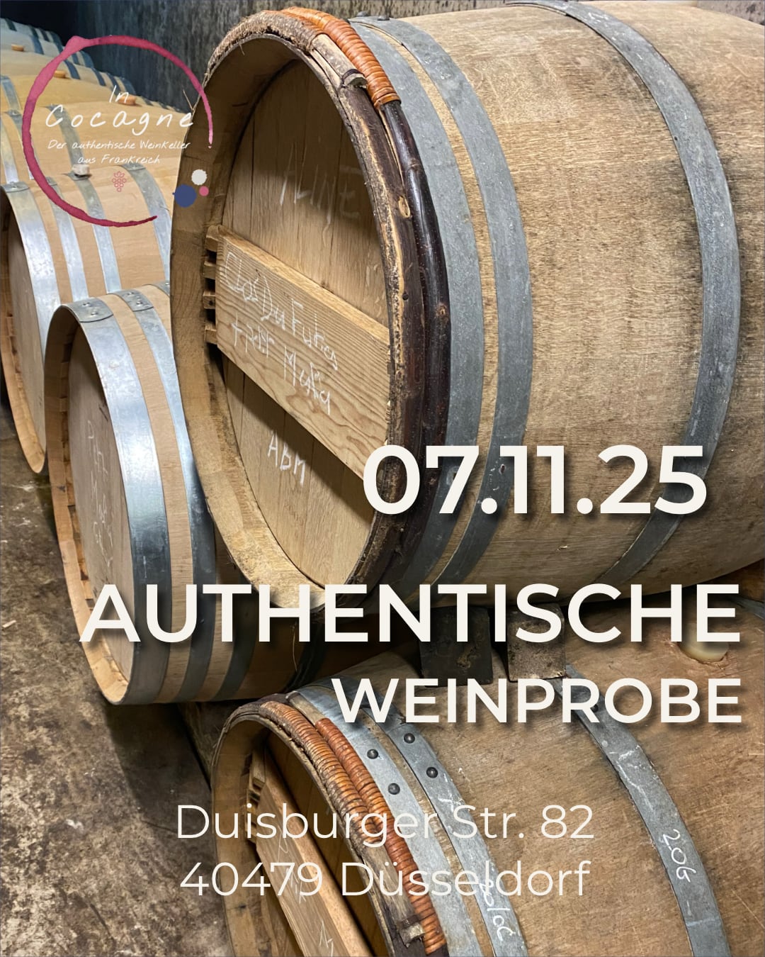 Authentische Weinprobe