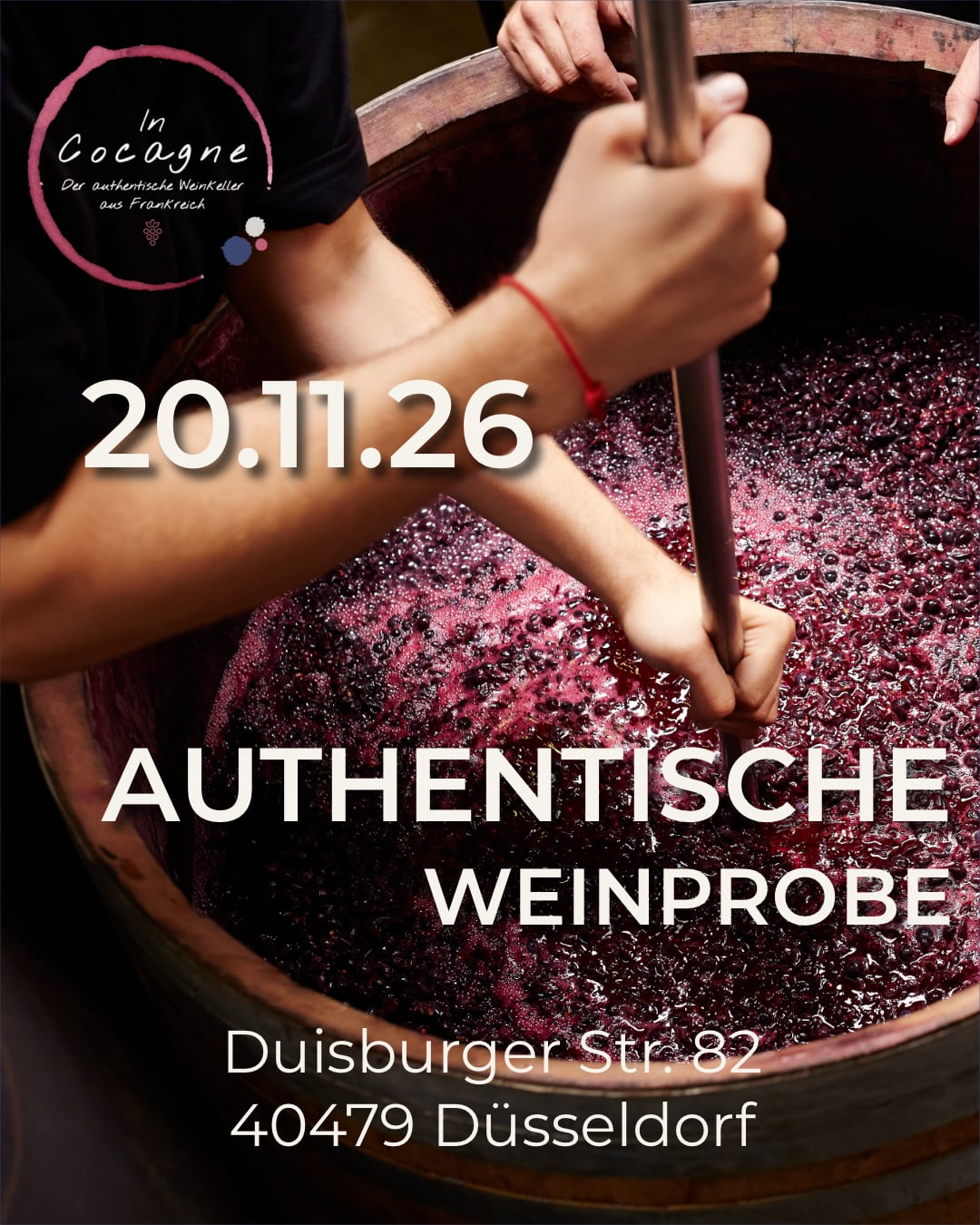 Authentische Weinprobe