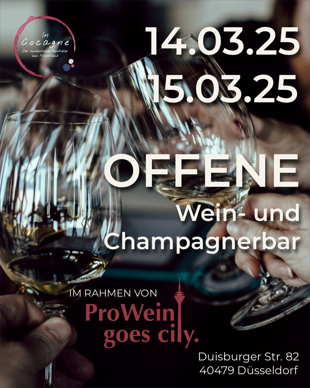 Offene Wein- und Champagnerbar