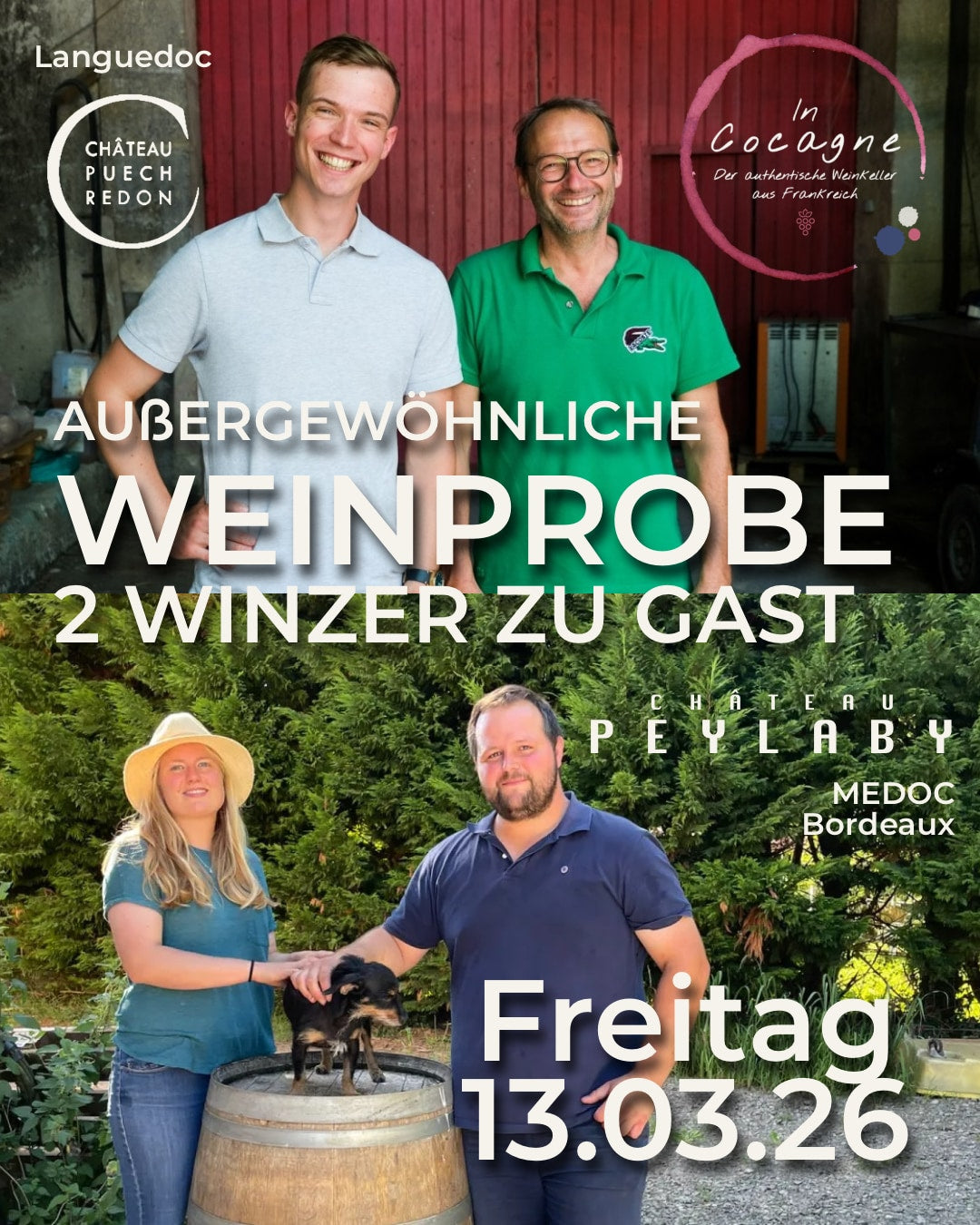 Private Verkostung mit Winzern