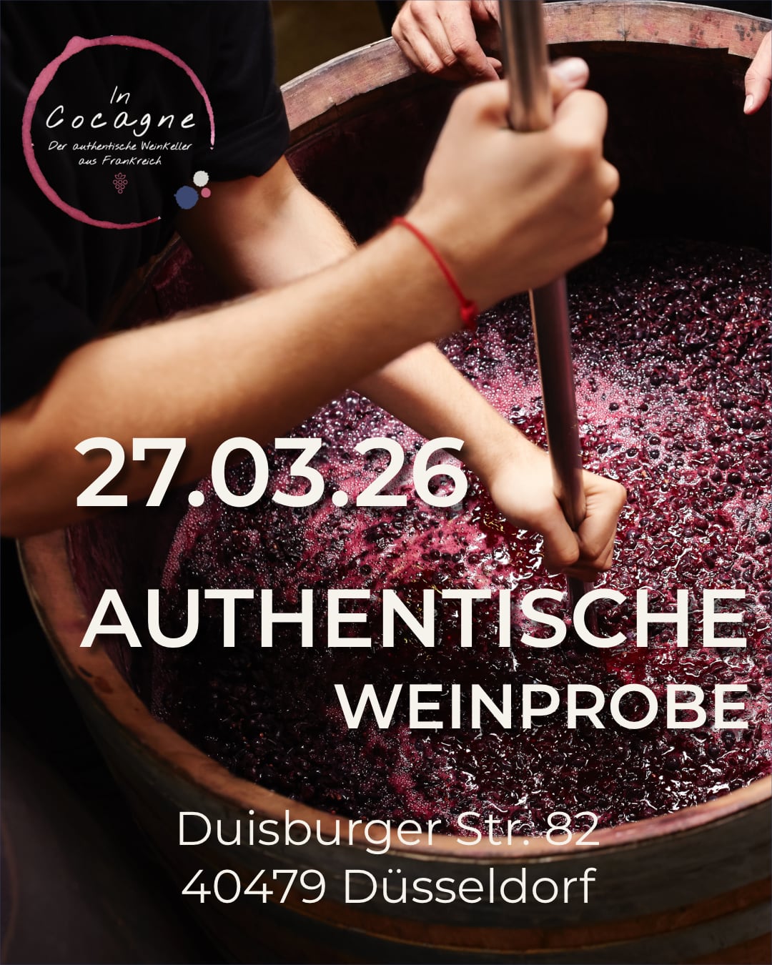 Authentische Weinprobe