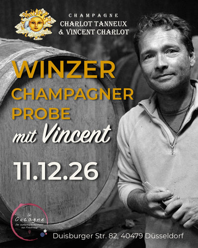 Winzerchampagner Probe am Freitag mit Vincent